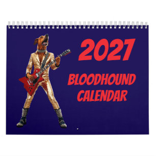 2027 Bloodhound hondenkalender Kalender