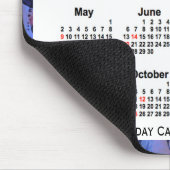 2027 Blue Holiday Art Agenda van de Janz-Muismat Muismat (Hoek)