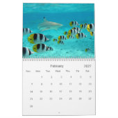 2027 Bora Bora landschapsfotografie Kalender (Feb 2027)