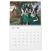 2027 Boston Terrier hondenkalender Kalender (Mar 2027)
