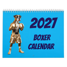 2027 Boxer Hond Kalender