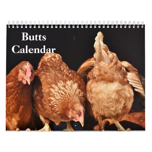 2027 Butts Kalender (Hoes)