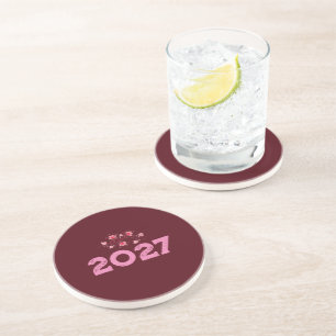 2027 Cadeaubon voor MOEDER, VADER, ZUS, ZOON, VRIE Zandsteen Onderzetter
