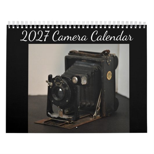 2027 Camera - Kalender (Hoes)