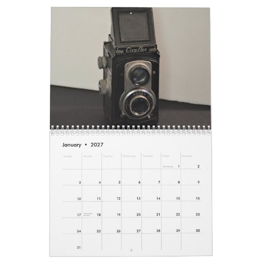 2027 Camera - Kalender (Jan 2027)