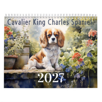 2027 Cavalier King Charles Spaniel Kalender