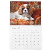 2027 Cavalier King Charles Spaniel Kalender (Jan 2027)