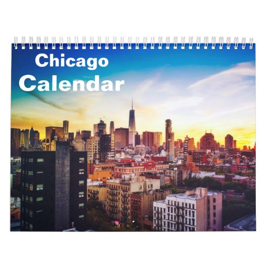 2027 Chicago Kalender (Hoes)