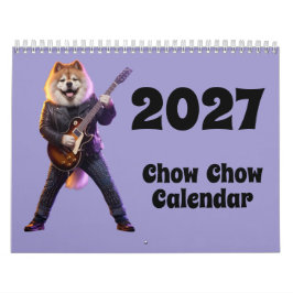 2027 Chow Chow-hondenkalender Kalender