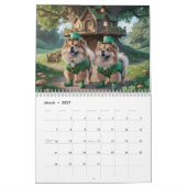2027 Chow Chow hondenkalender Kalender (Mar 2027)