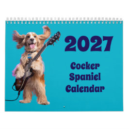 2027 Cocker Spaniel Hondenkalender Kalender
