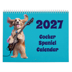 2027 Cocker Spaniel Hondenkalender Kalender