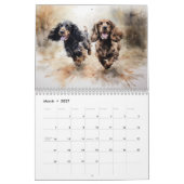 2027 Cocker Spaniels Kalender (Mar 2027)