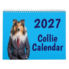 2027 Collie hondenkalender Kalender
