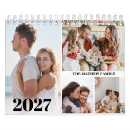 2027 Custom Photo Calendar Simple Create Your Own Kalender
