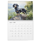 2027 Dachshonden Kalender (Mar 2027)