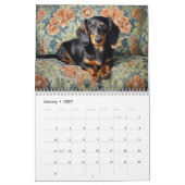 2027 Dachshonden Kalender (Jan 2027)
