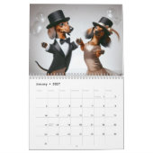 2027 DACHSHUND KALENDER (Jan 2027)
