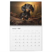 2027 Dachshund Kalender (Jan 2027)