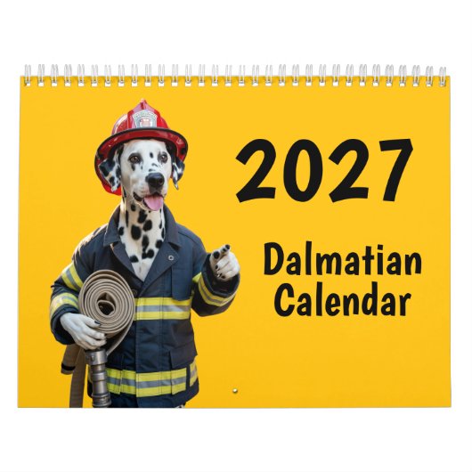 2027 Dalmatische honden kalender (Hoes)