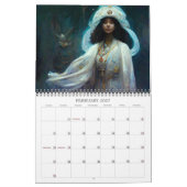 2027 Dames van de Fae 1 Fantasie Kunstkalender Kalender (Feb 2027)