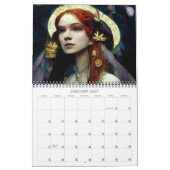 2027 Dames van de Fae 1 Fantasie Kunstkalender Kalender (Jan 2027)