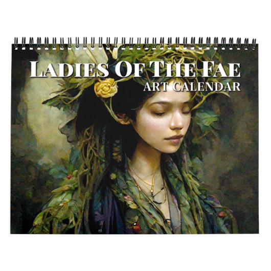 2027 Dames van de Fae 1 Fantasie Kunstkalender Kalender (Hoes)
