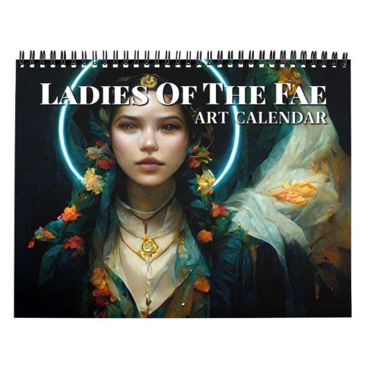 2027 Dames van de Fae 2 Fantasie Kunstkalender Kalender (Hoes)