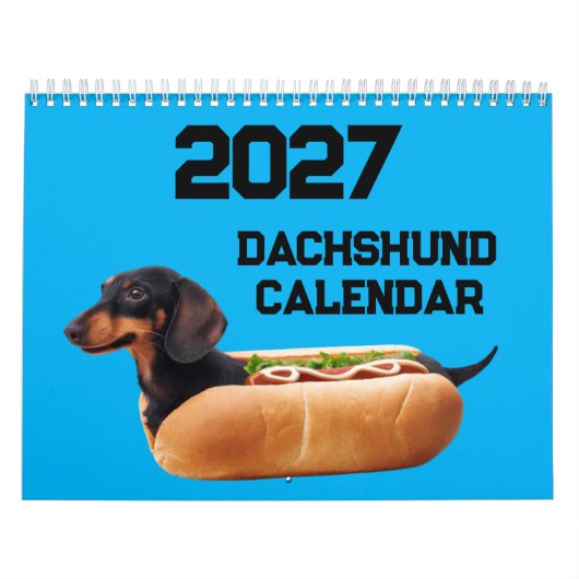 2027 Dasborstelhond Hondenkalender Kalender (Hoes)