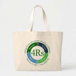 2027 DCGS Conferentiegelogo Grote Tote Bag