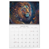 2027 Dierenmagie Fantasy Kunstkalender Kalender (Jan 2027)
