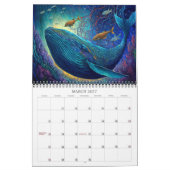 2027 Dierenmagie Fantasy Kunstkalender Kalender (Mar 2027)