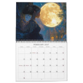 2027 Dochters van maanlicht fantasie kunst Kalender (Feb 2027)