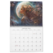 2027 Dochters van maanlicht fantasie kunst Kalender (Jan 2027)