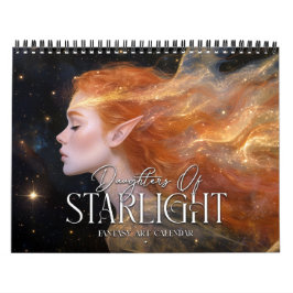 2027 Dochters Van Starlight Fantasie Kunst Kalender