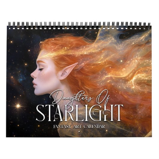 2027 Dochters Van Starlight Fantasie Kunst Kalender (Hoes)