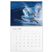 2027 Dolfijn Muurkalender Zeeleven Natuur Kalender (Jan 2027)
