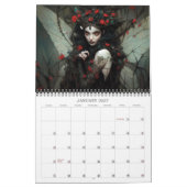 2027 Donkere Feeën Fantasy Kunstkalender Kalender (Jan 2027)