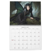 2027 Donkere Feeën Fantasy Kunstkalender Kalender (Mar 2027)