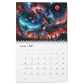 2027 Draken Kunstkalender Kalender (Jan 2027)