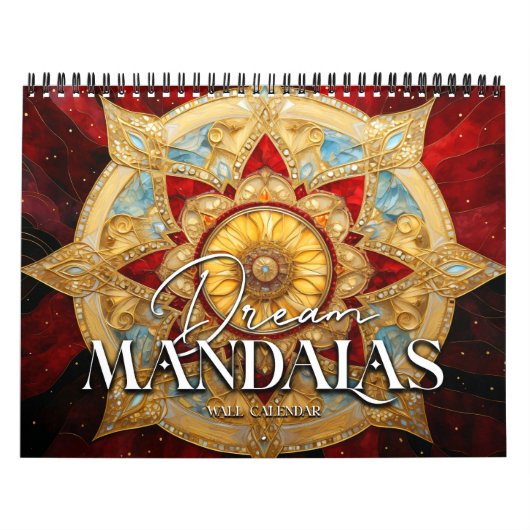 2027 Droom Mandala's Kalender (Hoes)
