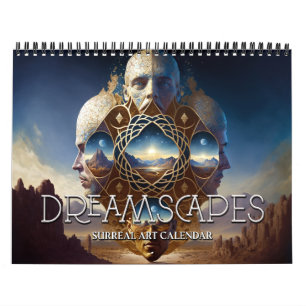 2027 Droomlandschappen 1 Surrealistische Visioenai Kalender