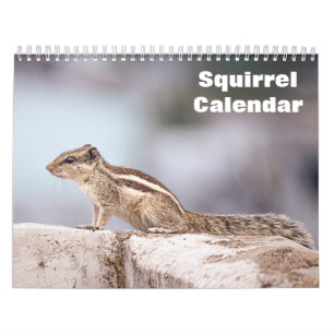 2027 Eekhoorn Kalender
