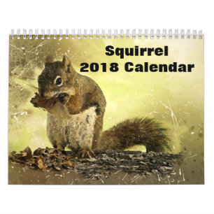 2027 Eekhoorn Kalender