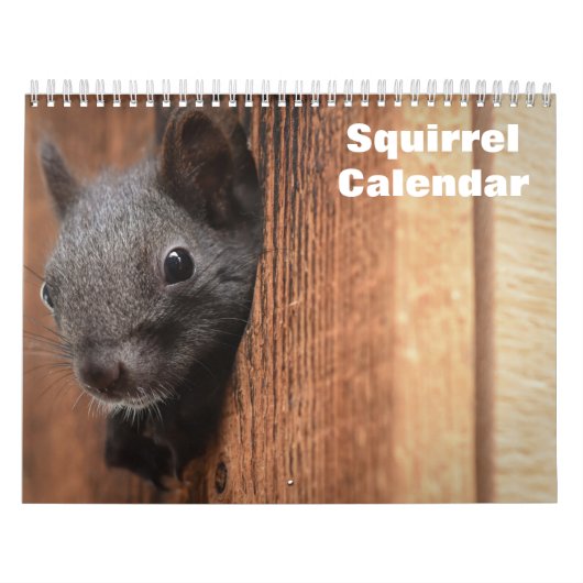 2027 Eekhoorn Kalender (Hoes)