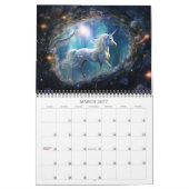 2027 Eenhoorns Fantasie Kunstkalender Kalender (Mar 2027)