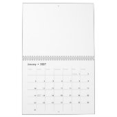 2027 eenvoudige kalender (Jan 2027)