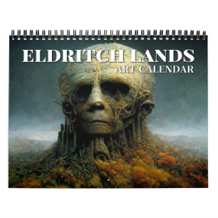 2027 Eldritch Lands 1 Donkere Fantasy Kunstkalende Kalender
