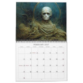 2027 Eldritch Lands 2 Donkere Fantasy Kunstkalende Kalender (Feb 2027)