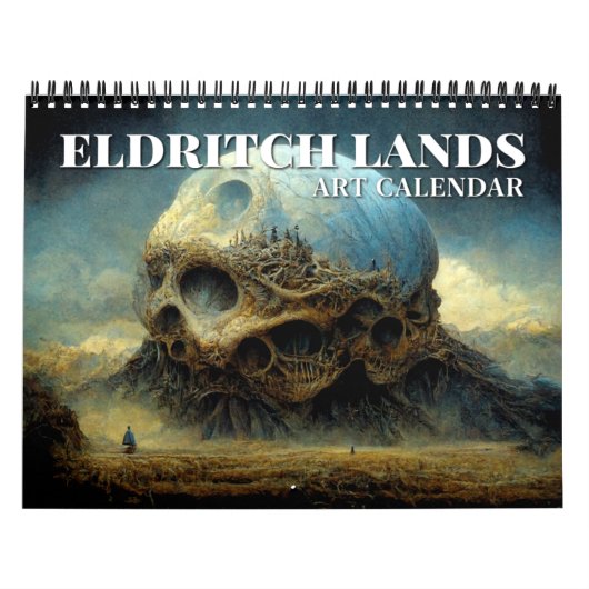 2027 Eldritch Lands 2 Donkere Fantasy Kunstkalende Kalender (Hoes)